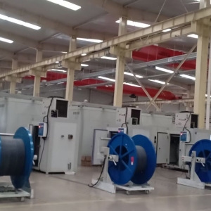 Winding production line